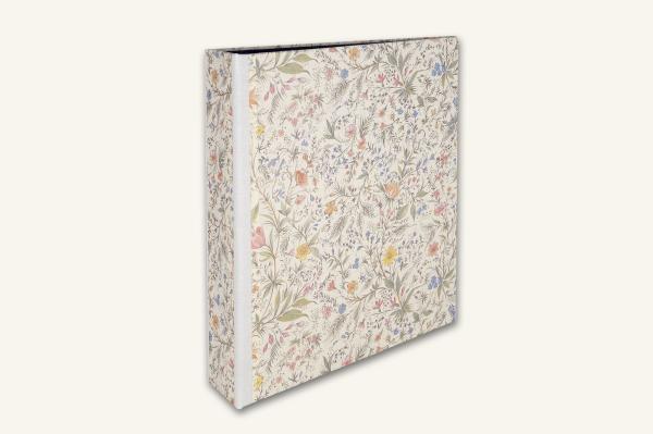 gilded paper with classic colorful Florentine design